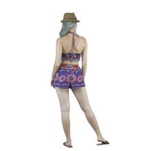 Load image into Gallery viewer, Flower Women&#39;s Swimwear in Purple JP0010 020303 03