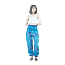 Load image into Gallery viewer, Daffodils Mandala women harem pants in Bright Navy PP0004 020265 05