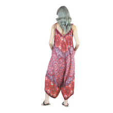 Load image into Gallery viewer, Daffodils Mandala Women&#39;s Jumpsuit in Red JP0069 020265 02