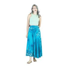 Load image into Gallery viewer, Acacia Mandala Women&#39;s Bohemian Skirt in Ocean Blue SK0033 020305 05