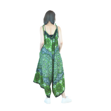 Load image into Gallery viewer, Daffodils Mandala Women&#39;s Jumpsuit in Green JP0069 020265 04