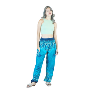 Acacia Mandala Women Harem Pants in Ocean Blue PP0004 020305 05