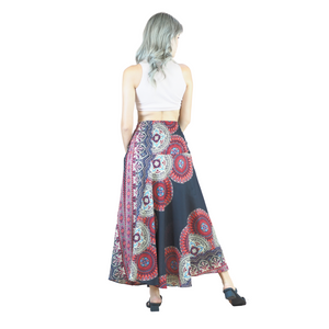 Maiden Mandala Women's Bohemian Skirt in Black SK0033 020306 01