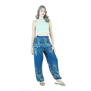 Cosmo Royal Elephant women harem pants in Ocean Blue PP0004 020307 02