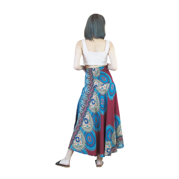 Maiden Mandala Women's Bohemian Skirt in Red SK0033 020306 05