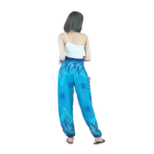 Load image into Gallery viewer, Acacia Mandala Women Harem Pants in Blue PP0004 020305 06