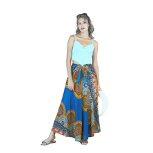 Load image into Gallery viewer, Maiden Mandala Women&#39;s Bohemian Skirt in Bright Navy SK0033 020306 02