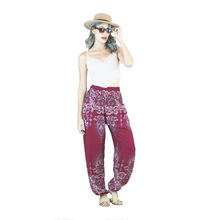 Load image into Gallery viewer, Cosmo Royal Elephant women harem pants in Red PP0004 020307 04