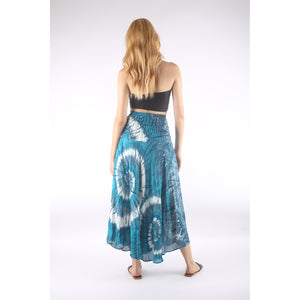 Tie Dye Women's Bohemian Skirt in Green SK0033 020244 02