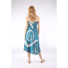 Load image into Gallery viewer, Tie Dye Women&#39;s Bohemian Skirt in Green SK0033 020244 02