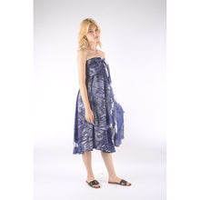 Load image into Gallery viewer, Tie Dye Women&#39;s Bohemian Skirt in Navy SK0033 020244 04