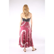 Load image into Gallery viewer, Tie Dye Women&#39;s Bohemian Skirt in Red SK0033 020244 03
