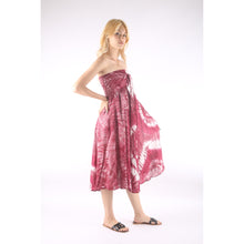 Load image into Gallery viewer, Tie Dye Women&#39;s Bohemian Skirt in Red SK0033 020244 03