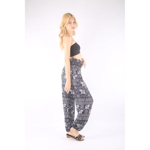 African Elephant 4 men/women harem pants in Navy blue PP0004 020004 04