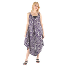 Load image into Gallery viewer, African Elephant Women&#39;s Jumpsuit in Purple JP0042 020004 02