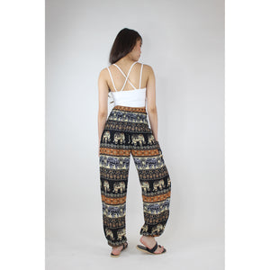 Ancient Elephant Women's Harem Pants in Black PP0004 020233 01