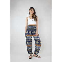 Load image into Gallery viewer, Ancient Elephant Women&#39;s Harem Pants in Blue PP0004 020233 02