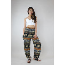 Load image into Gallery viewer, Ancient Elephant Women&#39;s Harem Pants in Green PP0004 020233 04