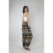 Load image into Gallery viewer, Ancient Elephant Women&#39;s Harem Pants in Green PP0004 020233 04