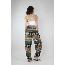Load image into Gallery viewer, Ancient Elephant Women&#39;s Harem Pants in Green PP0004 020233 04