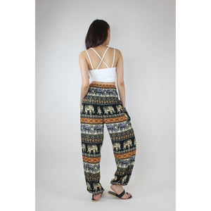 Ancient Elephant Women's Harem Pants in Green PP0004 020233 04