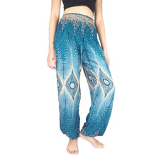 Load image into Gallery viewer, Big eye 33 women harem pants in Ocean Blue PP0004 020033 05