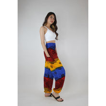Load image into Gallery viewer, Carnival Mandala Women&#39;s Harem Pants in Blue PP0004 020237 05