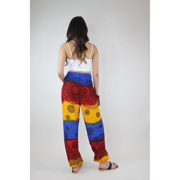 Carnival Mandala Women's Harem Pants in Blue PP0004 020237 05