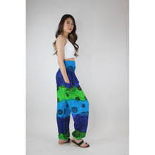 Load image into Gallery viewer, Carnival Mandala Women&#39;s Harem Pants in Green PP0004 020237 04