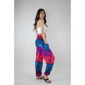 Carnival Mandala Women's Harem Pants in Purple PP0004 020237 01