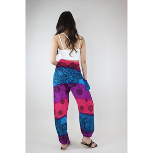 Carnival Mandala Women's Harem Pants in Purple PP0004 020237 01