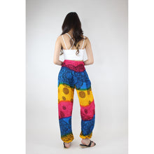 Load image into Gallery viewer, Carnival Mandala Women&#39;s Harem Pants in Yellow PP0004 020237 03