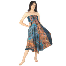 Load image into Gallery viewer, Clock Nut Women&#39;s Bohemian Skirt in Ocean Blue SK0033 020067 05