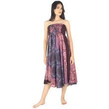 Load image into Gallery viewer, Clock Nut Women&#39;s Bohemian Skirt in Purple SK0033 020067 04