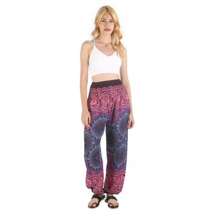 Clock nut 67 women harem pants in Purple PP0004 020067 04