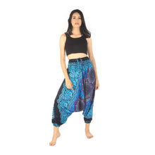Load image into Gallery viewer, Clock nut  Unisex Aladdin drop crotch pants in Navy PP0056 020067 02