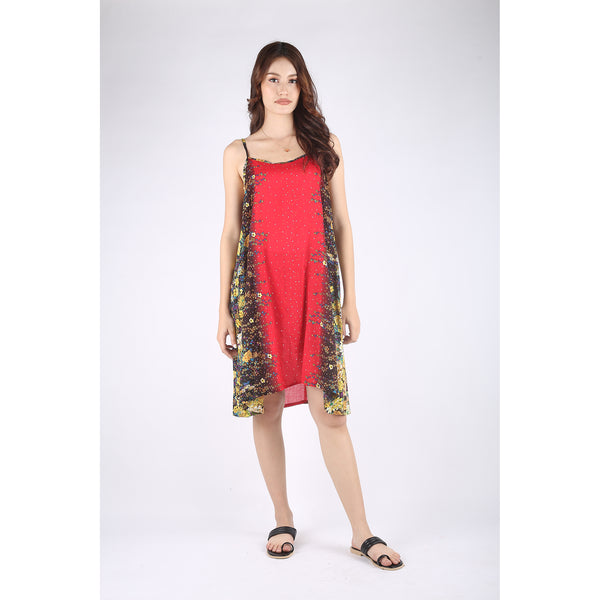 Flowers Women's Dresses in Red DR0003 020101 03