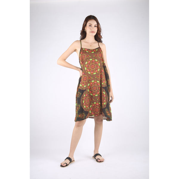 Handmade Rose Women's Dresses in Orange DR0003 020130 05