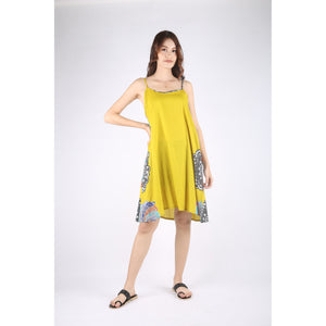 Simple Mandala Women's Dresses in Yellow DR0003 020165 04