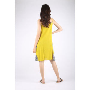 Simple Mandala Women's Dresses in Yellow DR0003 020165 04