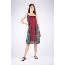 Load image into Gallery viewer, Tie Dye Women&#39;s Dressest in Red DR0003 020172 02