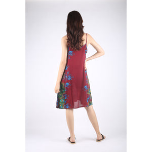 Tie Dye Women's Dressest in Red DR0003 020172 02