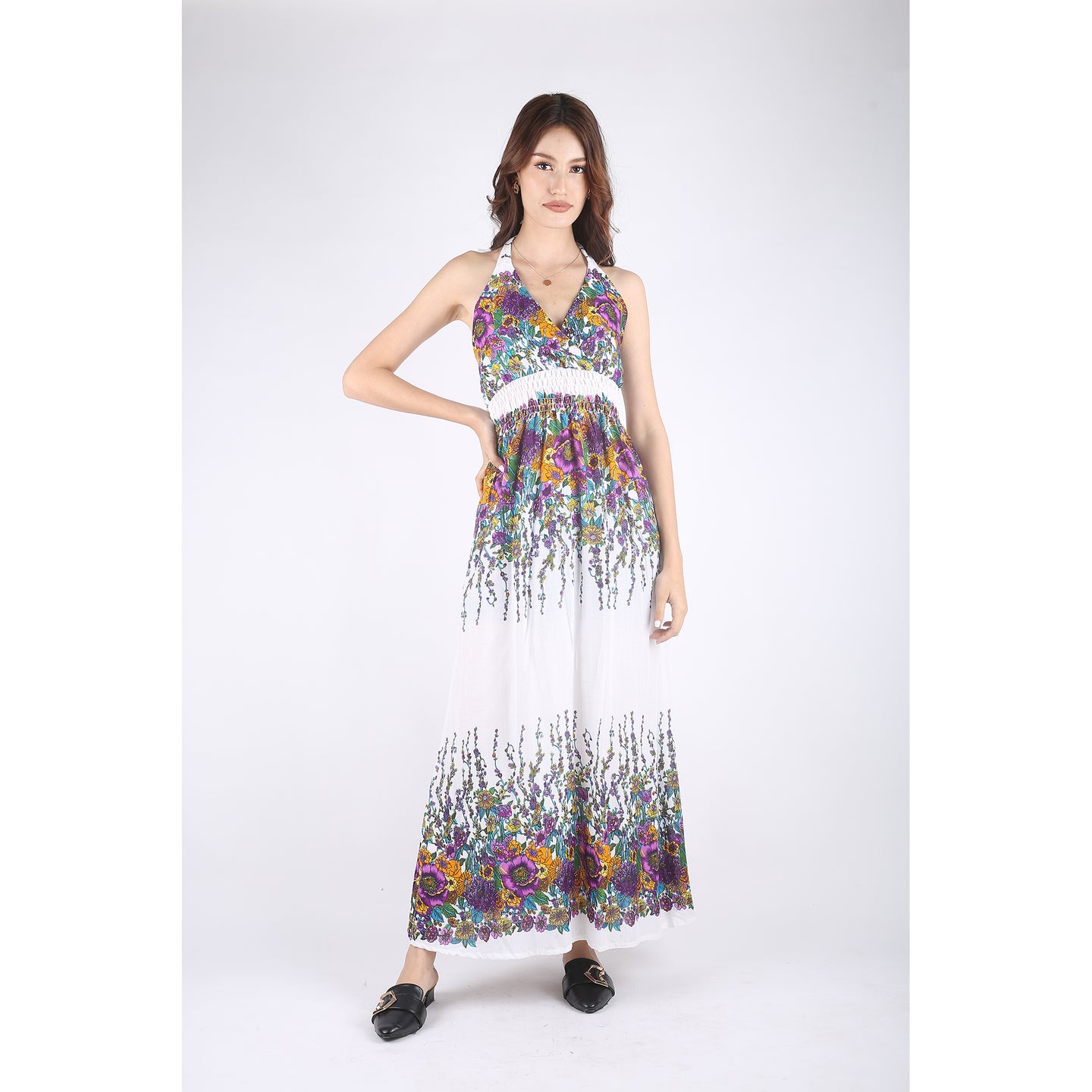 Flowers Women's Dresses in Purple DR0250 020045 04