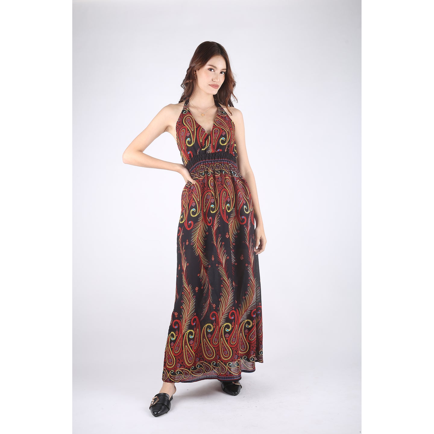 Vibrant Vibes Women's Dresses in Red DR0250 020116 05
