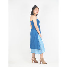 Load image into Gallery viewer, Solid Color Women&#39;s Dresses in Blue DR0439 060000 06