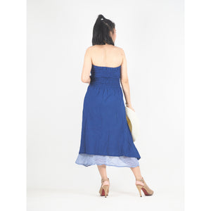 Solid Color Women's Dresses in Bright Navy DR0439 060000 07