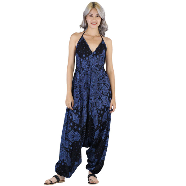 Dark Dream Catcher Women's Jumpsuit in Navy JP0064 020083 04