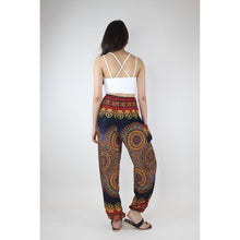 Load image into Gallery viewer, Deep Mandala Women&#39;s Harem Pants in Black PP0004 020239 01