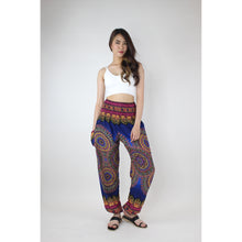 Load image into Gallery viewer, Deep Mandala Women&#39;s Harem Pants in Navy PP0004 020239 03