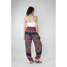 Load image into Gallery viewer, Deep Mandala Women&#39;s Harem Pants in Navy PP0004 020239 03